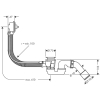 Сифон для ванны Hansgrohe Flexaplus Basic 58140180