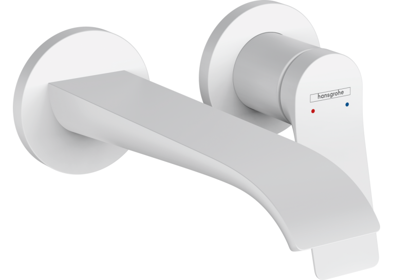 Смеситель Hansgrohe Vivenis для раковины скрытого монтажа, белый матовый 75050700
