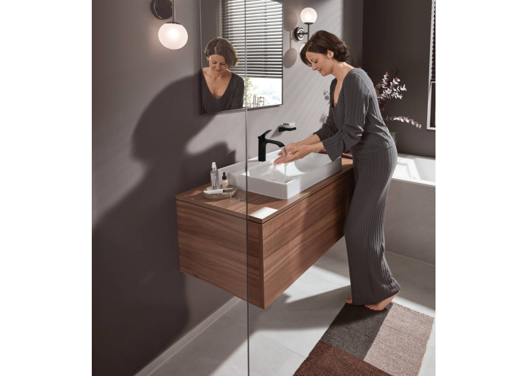 Змішувач Hansgrohe Vivenis для раковини, чорний 75022670