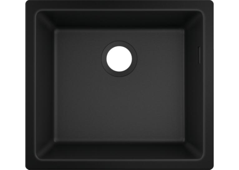 Кухонная мойка Hansgrohe S510-U450 под столешницу 500х450 Graphiteblack 43431170