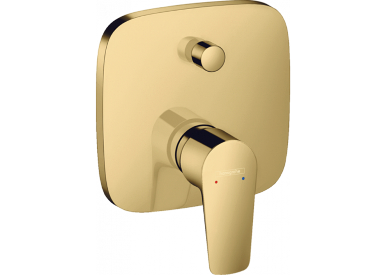 Смеситель скрытого монтажа для ванны и душа Hansgrohe Talis E Polished Gold Optic 71745990