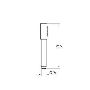 Ручной душ GROHE Sena Stick 26465DA0 Бронза