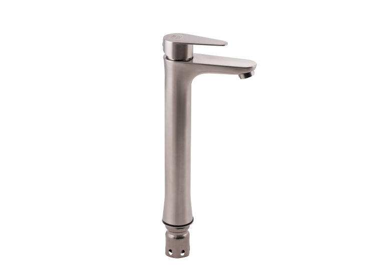 Смеситель для раковины Lidz Vida 001FH высокий (k35) LDVID001FHNKS34955 Nickel