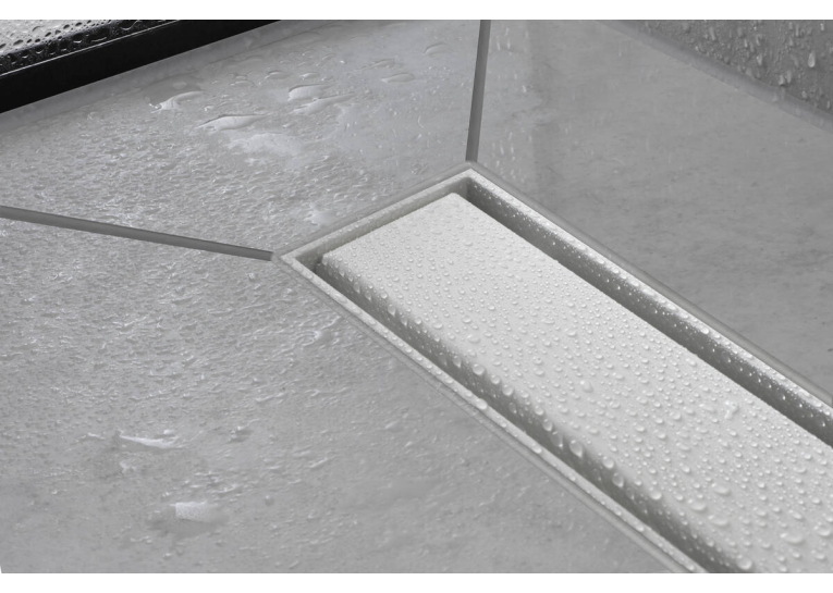 Верхня частина Hansgrohe "RainDrain Match" для каналу 800 мм Matt White 56038700