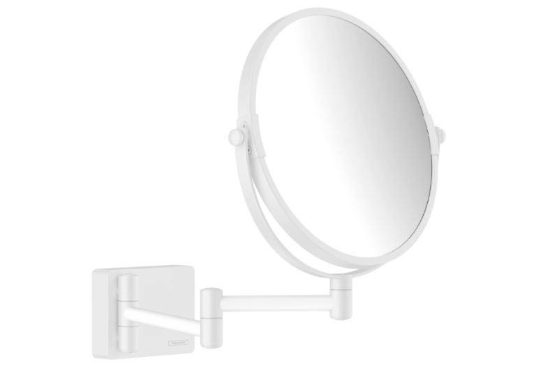 Дзеркало косметичне Hansgrohe AddStoris 41791700 білий матовий