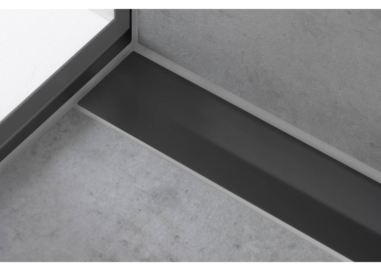 Верхня частина Hansgrohe "RainDrain Flex" для каналу (пристінна) 1200 мм Matt Black 56054670