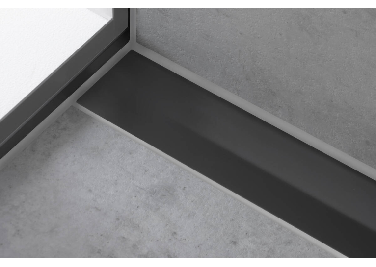Верхня частина Hansgrohe "RainDrain Flex" для каналу (пристінна) 1200 мм Matt Black 56054670