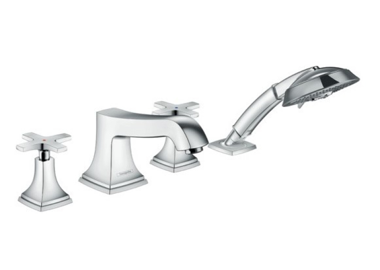Смеситель на борт ванны Hansgrohe Metropol Classic Chrome 31449000