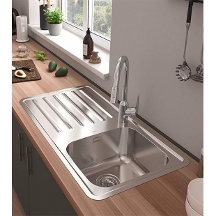 Кухонна мийка Hansgrohe S4111-F340 на стільницю 915х505 із сифоном 43340800