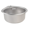  Кухонна мийка Lidz 4539 Micro Decor 0,8 мм (LIDZ4539MDEC)
