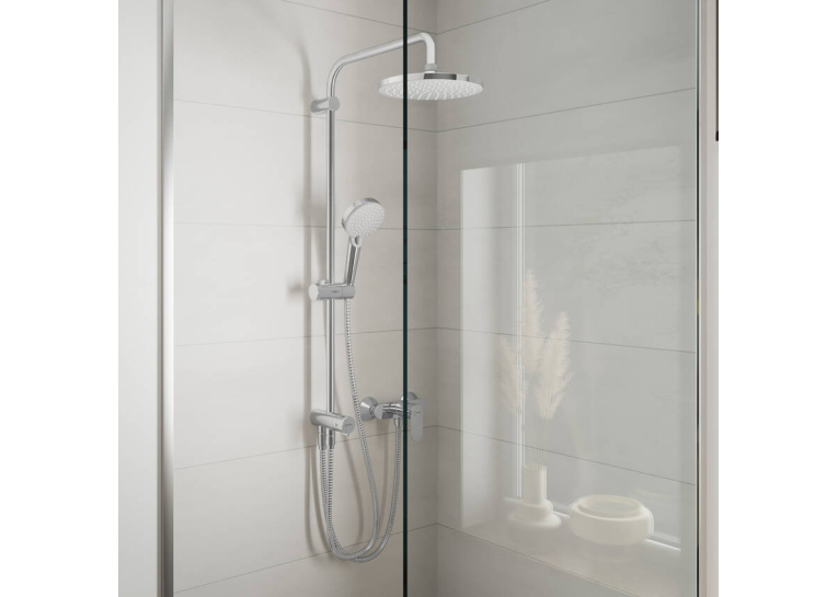 Душова система Hansgrohe Vernis Blend Showerpipe 200 1jet Reno EcoSmart 26099000 хром