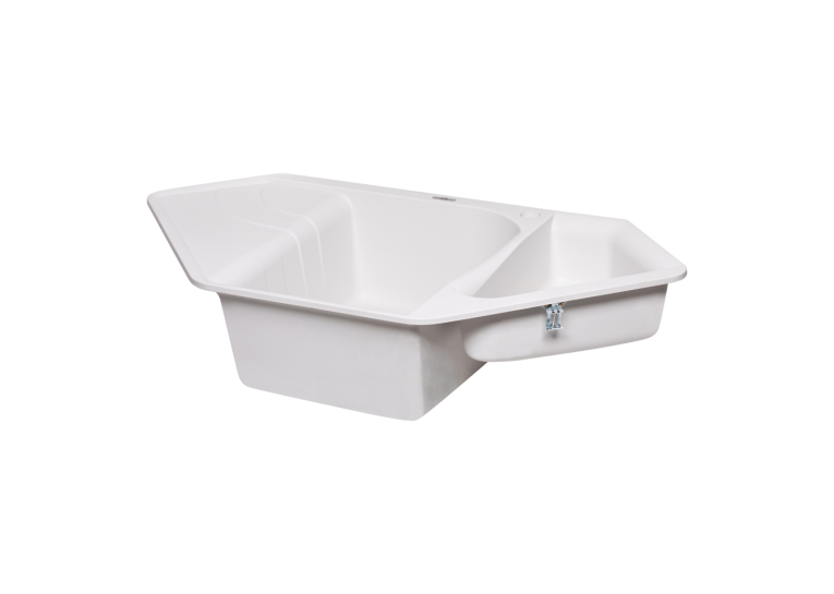  Кухонна мийка Lidz 1000x500/225 WHI-01 (LIDZWHI011000500225)