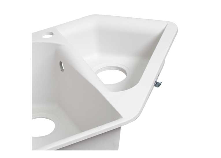  Кухонна мийка Lidz 1000x500/225 WHI-01 (LIDZWHI011000500225)
