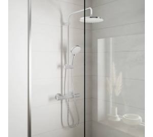 Душевая система с термостатом Hansgrohe Vernis Blend EcoSmart 26089000 хром