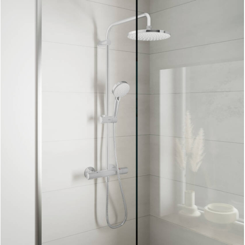 Душевая система с термостатом Hansgrohe Vernis Blend EcoSmart 26089000 хром