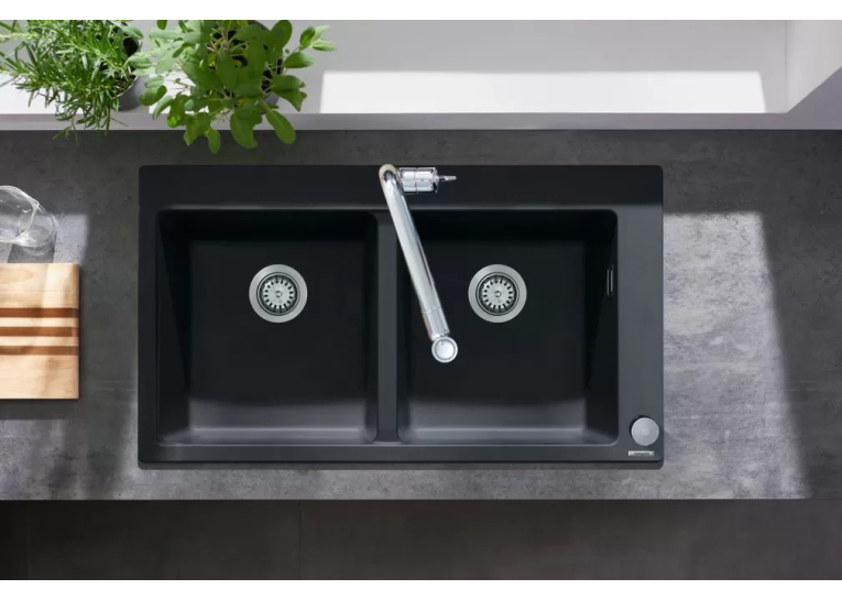 Кухонный комплект мойка со смесителем Hansgrohe C51-F770-05 43216000