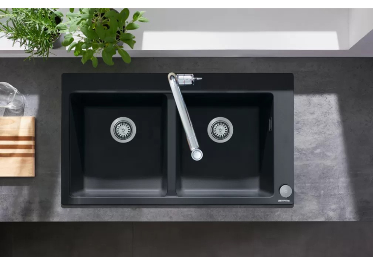 Кухонный комплект мойка со смесителем Hansgrohe C51-F770-05 43216000