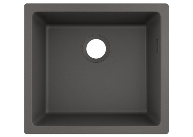 Кухонная мойка Hansgrohe S510-U450 под столешницу 500х450 Stonegrey 43431290
