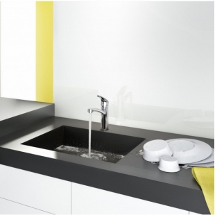 Набор смесителей Hansgrohe EcoSmart для ванны и кухни Logis/Focus 100 (71104+7140+31806+26534400) 20200012