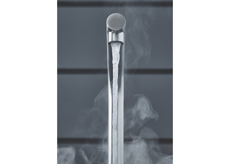 Змішувач для кухні з бойлером Grohe Red Duo 30325DC1 Сталь