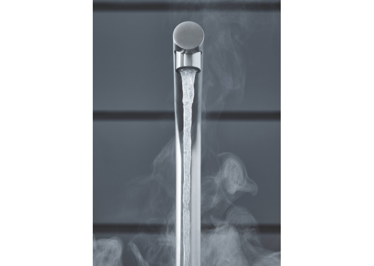 Змішувач для кухні з бойлером Grohe Red Duo 30325DC1 Сталь