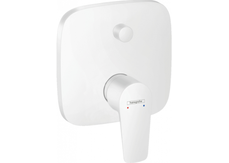 Смеситель скрытого монтажа для ванны и душа Hansgrohe Talis E Matt White 71745700