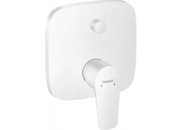 Смеситель скрытого монтажа для ванны и душа Hansgrohe Talis E Matt White 71745700