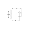 Держатель для душа Grohe Rainshower 27074DC0 Сталь