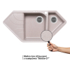 Кухонная мойка Lidz 1000x500/225 MAR-07 (LIDZMAR071000500225)