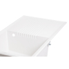  Кухонна мийка Lidz 860х500/240 WHI-01 (LIDZWHI01860500240)