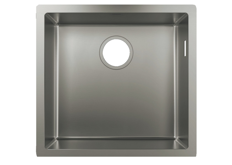 Кухонне миття Hansgrohe S719-U450 під стільницю 500х450 Stainless Steel 43426800