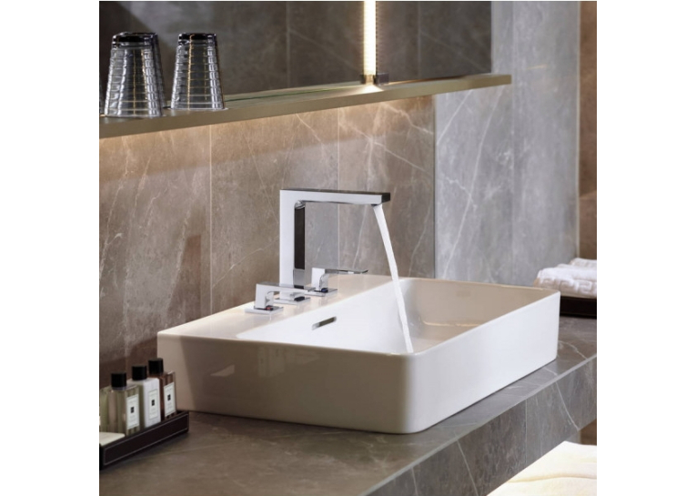 Змішувач для раковини на 3 отвори Hansgrohe Metropol Brushed Black 32515340