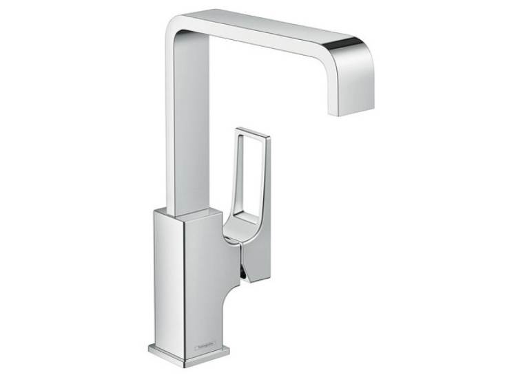 Змішувач для раковини Hansgrohe Metropol із донним клапаном Push-Open 74511000