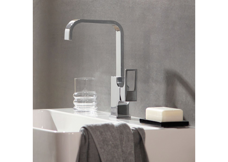 Змішувач для раковини Hansgrohe Metropol із донним клапаном Push-Open 74511000