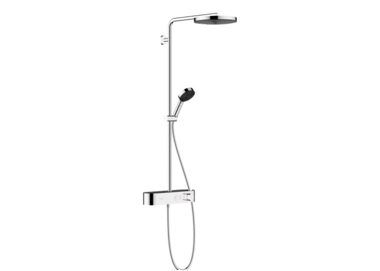 Душова система Hansgrohe Pulsify Showerpipe 260 1jet з термостатом 24220000 хром