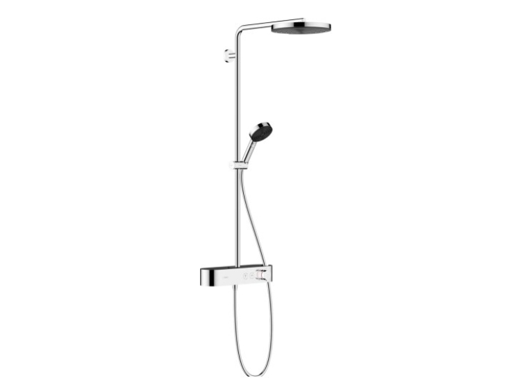 Душова система Hansgrohe Pulsify Showerpipe 260 1jet з термостатом 24220000 хром