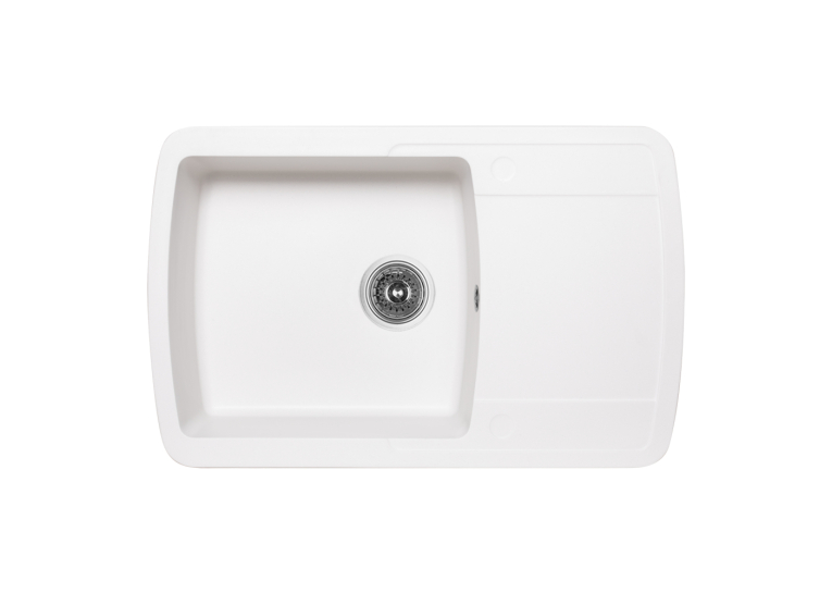 Кухонная мойка Lidz 770x490/200 WHI-01 (LIDZWHI01770490200)