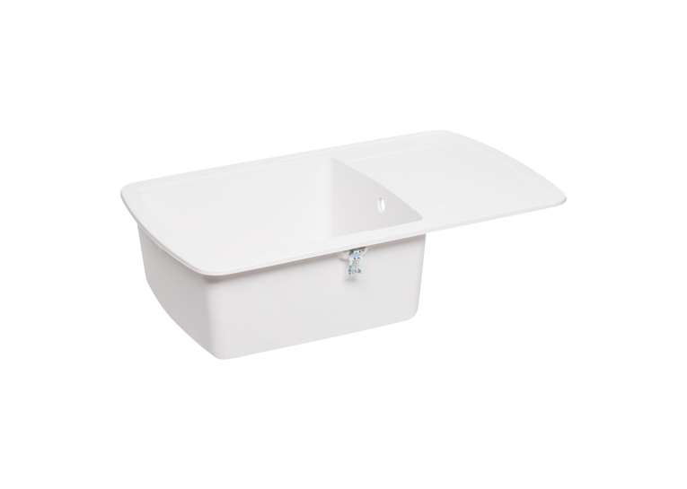 Кухонная мойка Lidz 770x490/200 WHI-01 (LIDZWHI01770490200)