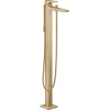 Смеситель для ванны напольный Hansgrohe Metropol Brushed Bronze 32532140