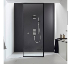 Верхний душ Hansgrohe Pulsify 260 2jet EcoSmart 24151670 черный матовый