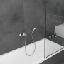 Смеситель для ванны однорычажный Hansgrohe Vernis Shape 71450000 хром