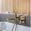 Смеситель скрытого монтажа для ванны/душа Hansgrohe Metropol Polished Gold Optic 32545990