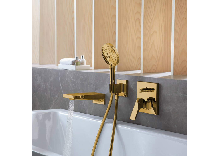 Смеситель скрытого монтажа для ванны/душа Hansgrohe Metropol Polished Gold Optic 32545990
