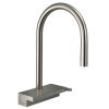 Змішувач для кухні Hansgrohe Aquno Select M81 з висувним душем, під сталь 73831800