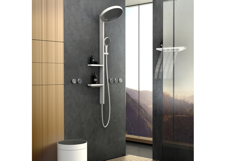 Верхній душ Hansgrohe Rainfinity 250 1jet 26228670 чорний матовий