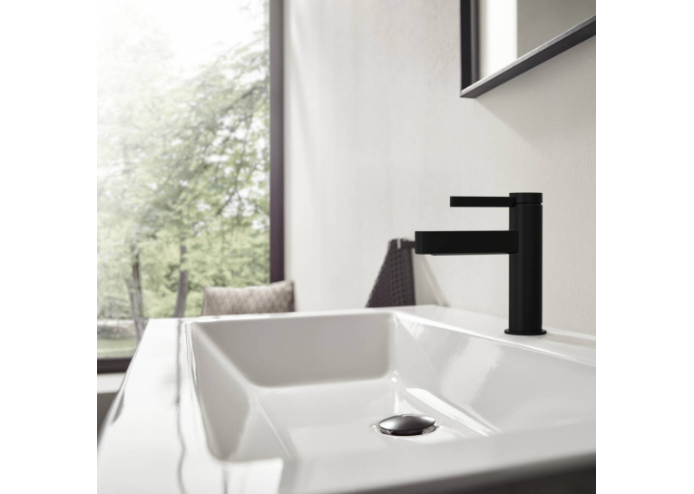 Змішувач Hansgrohe Finoris для раковини, чорний матовий 76024670