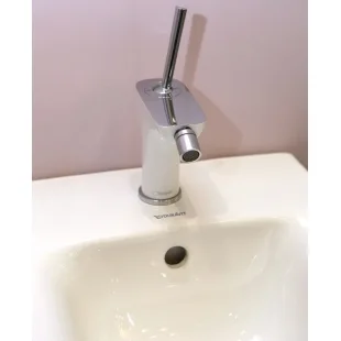 Смеситель для биде Hansgrohe PuraVida хром/белый 15270400