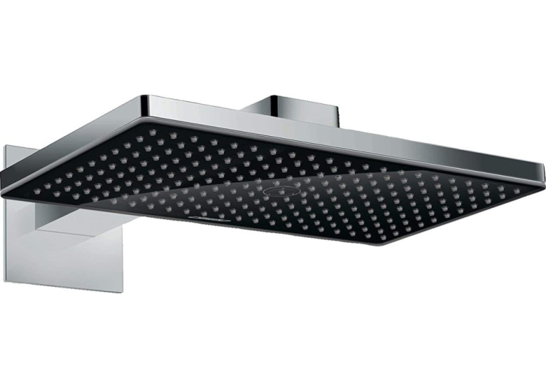 Верхній душ Hansgrohe Rainmaker Select 460 1jet Black/Chrome 24003600