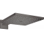 Верхній душ Hansgrohe Raindance E 300 1jet із душовим кронштейном Brushed Black Chrome 26238340