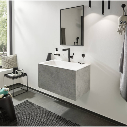 Змішувач Hansgrohe Finoris для раковини, чорний 76063670 (Пошкоджене пакування)